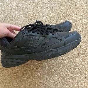 new balance 629 black shoes/sneakers for food service size 10.5